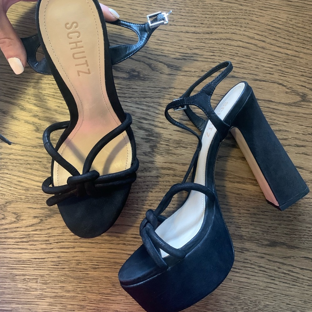 Schutz platform heels